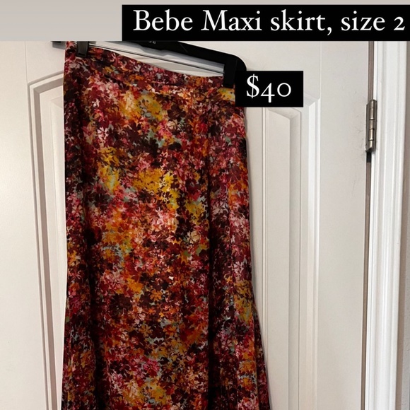Floral maxi skirt - Picture 1 of 2